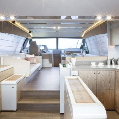 Treefrog Veneer 64916 Blasted Oak Groove - yacht interiors